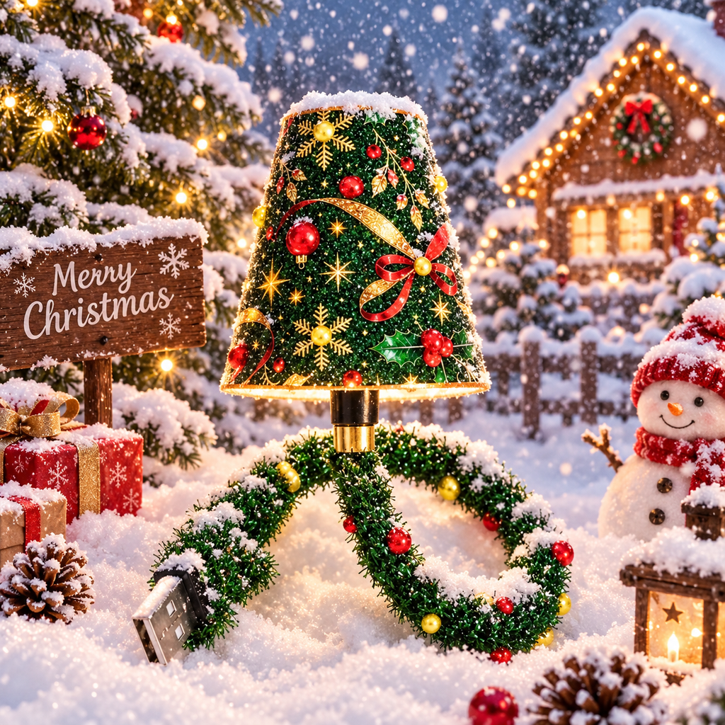 AuraGlow Living Christmas Projector Light